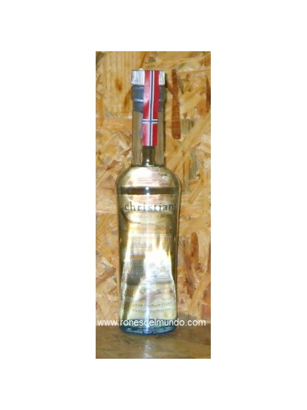 MINIATURA CHRISTIANIA VODKA 10 CL - CRISTAL 10 CL