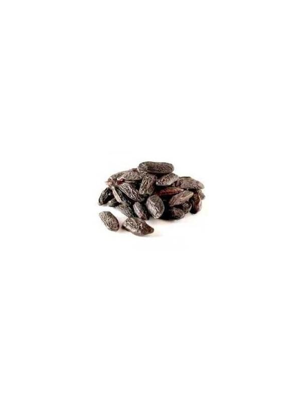 ESPECIE HABA TONKA 60 G - haba tonka, tambin llamada cumar o tagua entre otros nombres, es una semilla del rbol Dipteryx odorata, natural de zonas tropicales del continente americano. Esta semilla se ha convertido en los ltimos tiempos en un producto gourmet, vendido en tiendas especializadas para aromatizar tanto en repostera como en coctelera, dadas sus especiales caractersticas. El haba tonka posee un sabor muy particular, similar al de la vainilla o cinamomo, y un aroma equiparable al de la canela o el clavo, pero lo que muchos desconocen es que puede llegar a poner en riesgo la salud de quien la consume, siempre que el consumo sea excesivo.