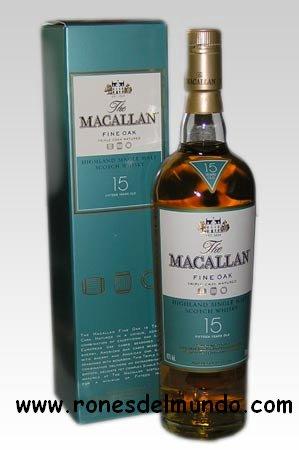 Macallan 15 Anos Fine Oak